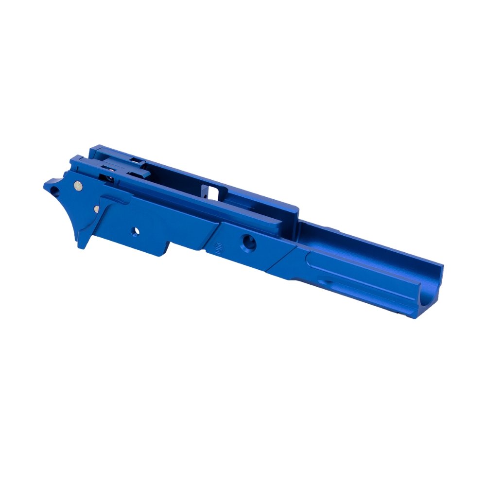 EDGE Custom “STRAT” Aluminium Frame for Hi-CAPA - Blue Advanced Frames from EDGE - Shop now at Hi-Capa Hub Ltd